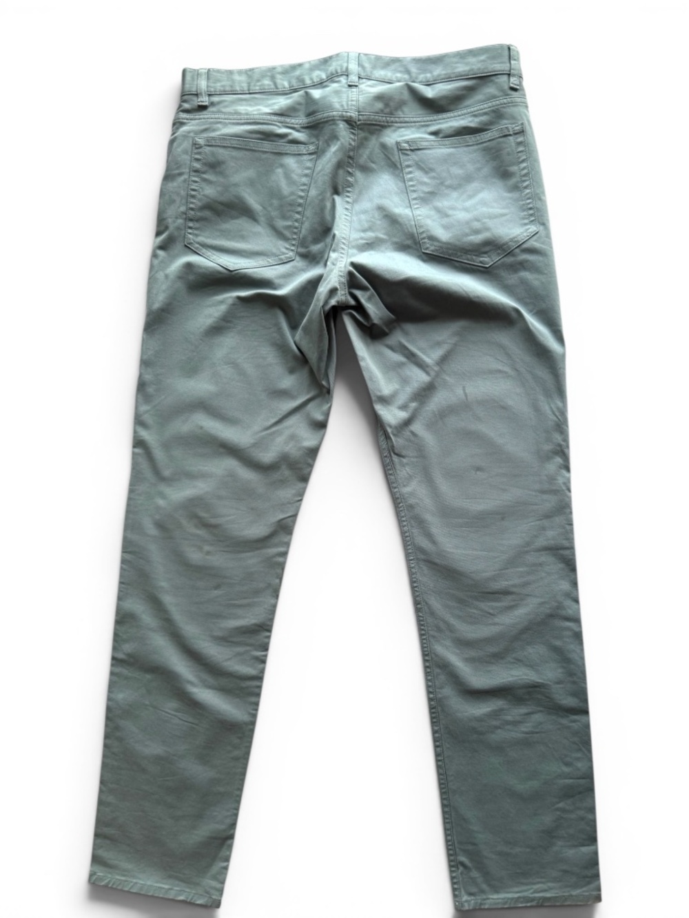 THEORY Haydin Straight Slim Fit Green Jeans Pants Men’s 34 Stretch - Picture 5 of 10